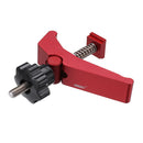 Drillpro Aluminum Alloy Quick Acting Hold Down Clamp T-Slot T-Track Clamp Set Woodworking Tool