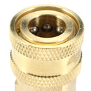 Pressure Washer 1/4" Female NPT Brass Quick Connect Adapter Coupler for Cleaning