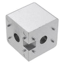 Machifit 2/3 Hole Aluminum Angle Connector Junction Corner Bracket 2020/3030/4040 Series Aluminum Extrusion CNC Parts