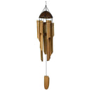 Coconut Wood Handmade Bamboo Wind Chimes Big Bell Tube Wind Chime Home Decor