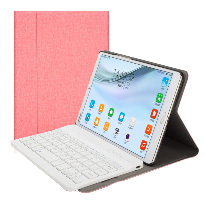 Universal Folding Stand bluetooth Keyboard Case Cover for Huawei M5 8.4 Inch Tablet