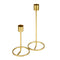 Nordic Style 3D Geometric Candlestick Metal Wall Candle Holder Sconce Home Decor