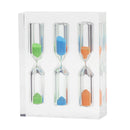 Small Acrylic Timer Hourglass 3/4/5min For Tea/Cafe Birthday Xmas Child Gift