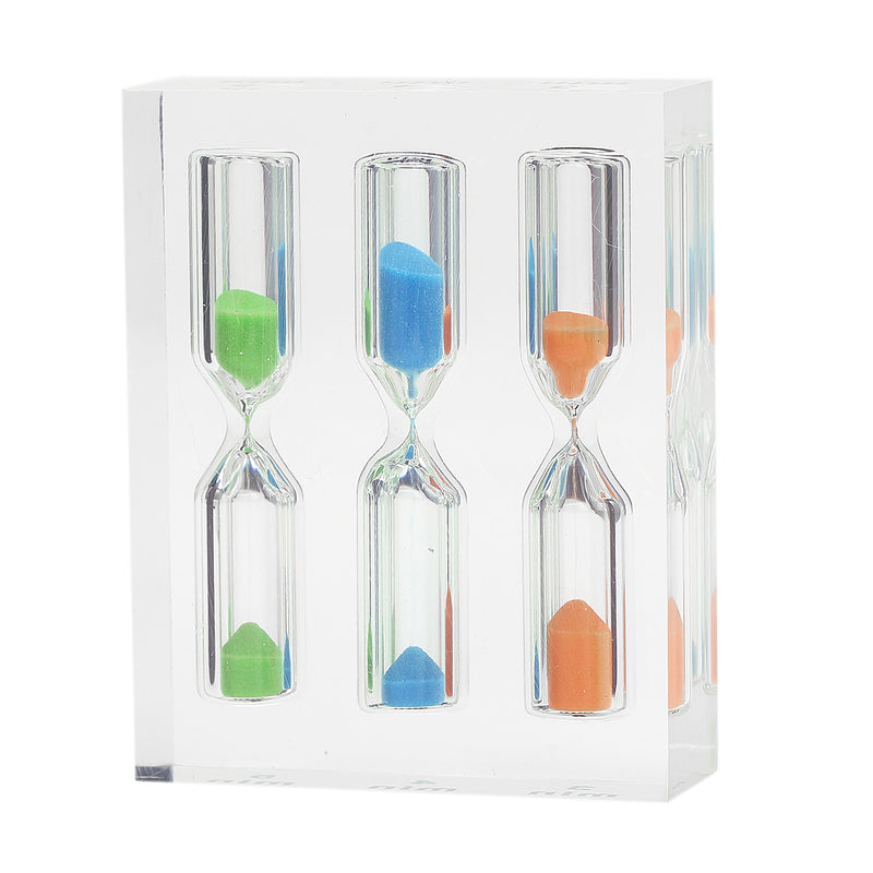 Small Acrylic Timer Hourglass 3/4/5min For Tea/Cafe Birthday Xmas Child Gift