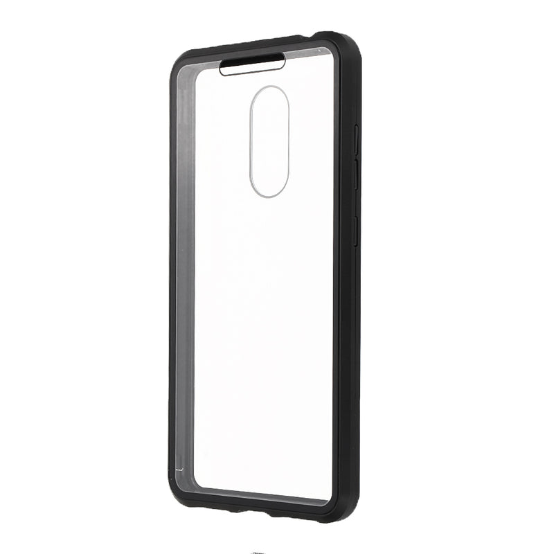 Bakeey 360 Front+Back Double-sided Full Body 9H Tempered Glass Metal Magnetic Adsorption Flip Protective Case For Xiaomi Pocophone F1