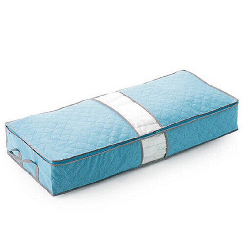 Non-Woven Large Storage Bag Box Quilt Duvet Bedding Laundry Shoe Pillows Clothes Storage Bag