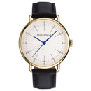 MINI FOCUS MF0056G Genuine Leather Quartz Watches Casual Style Analog Men Wrist Watch