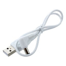White Sofa Dual Charger Dock Station and 2 2800mah Rechargeable Battery Pac