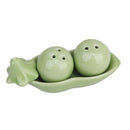 "Two Peas In A Pot" Ceramic Salt and Pepper Shakers Wedding Party Bag FillerS8I9