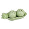 "Two Peas In A Pot" Ceramic Salt and Pepper Shakers Wedding Party Bag FillerS8I9