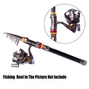 ZANLURE TSR-01 Telescopic Fishing Rod Carbon Spinning Sea Fishing Pole Hand Fishing Tackle Sea Rod