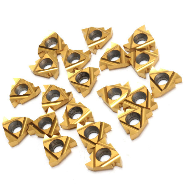 20pcs 16IR AG60 16ER AG60 Carbide Inserts Internal External Thread CNC Blade