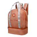 Portable Foldable Backpack Outdoor Traveling Bag Luggage Storage Bag Dry Wet Separation Bag