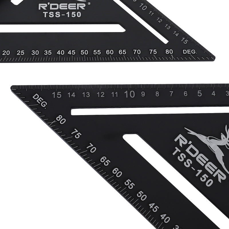 Triangle Ruler 150/300mm Speed Square Aluminun Alloy Protractor Right Angle Tools Carpenter Woodworking Measuring Tools