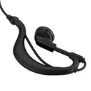 Ear-Hook LED Headset Earphone Earpiece for Kenwood Walkie Talkie Radio
