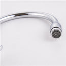 Red-crowned Crane Single Hole Hot and Cold High Curved Basin Kitchen Faucet