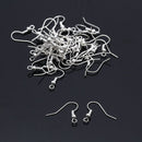 300pcs Alloy Earring Hooks Brackets Clamps Q4G4