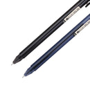 XIAOMI Ecosystem Deli A120 12 Pcs/Box Gel Pens 0.5mm Full Needle Nib Black Ink Black/Blue Pen Barrels Random Delivery