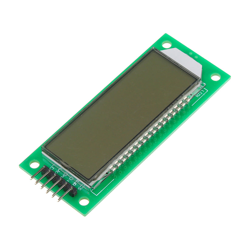 5pcs Blue 6 Digit 7 Segment Digital 5V LCD Module Display Screen Board Build-in HT1621 Controller With Backlight