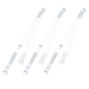 3 pairs of invisible clear bra straps