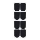 8pcs Clarinet/Soprano Saxophone Sax Mouthpiece Patches Pads Cushions Black- H6A3