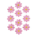 10pcs Embroidered Applique Flower Patches Sewing Craft Decoration U8D4