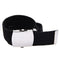 5X(Cloth belt waistband Band Belt Black Men 38mm Y1T5)