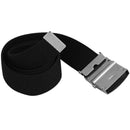 5X(Cloth belt waistband Band Belt Black Men 38mm Y1T5)
