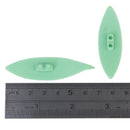 2 pcs Plastic Tatting Shuttle for hand lace making art tool random color