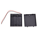 2Pcs 4 x AA 6V Battery Holder Storage Case Wired ON/OFF Switch w Cover G8M9