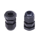 30Pcs PG07 3mm to 6.5mm Diameter Cable Glands Plastic Fasteners