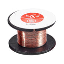 5 Pcs 0.1mm Diameter Copper Soldering Solder Enamelled Reel Wire Z9X4