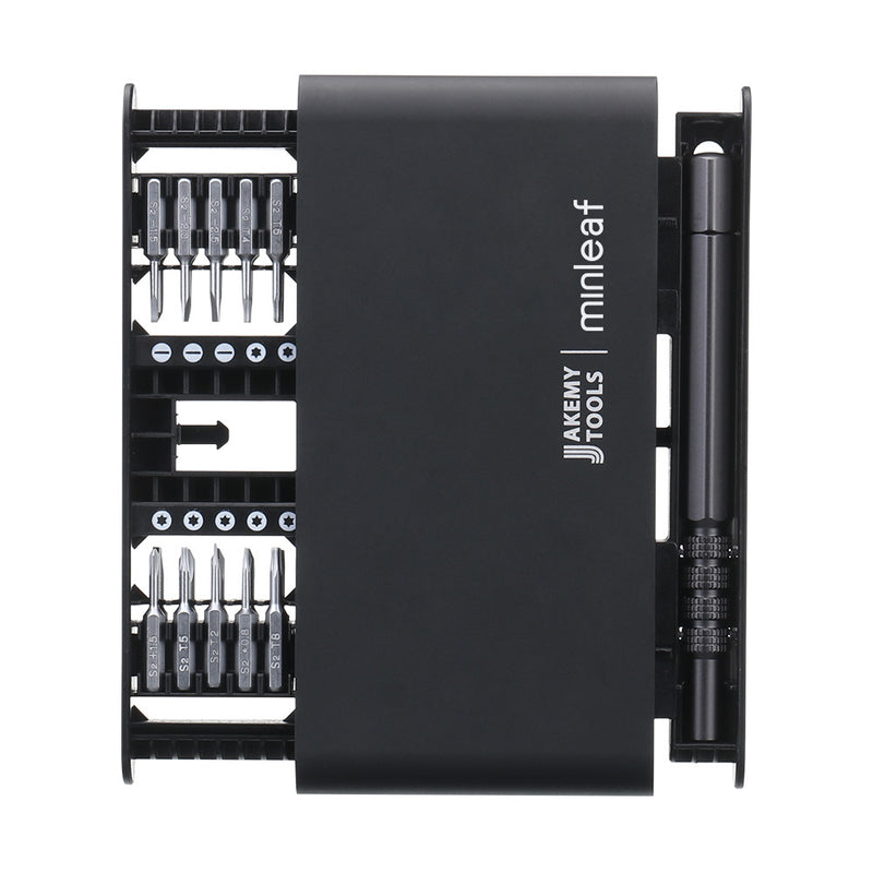 Minleaf ML-8170 21 In 1 Slide Open Hand Precision Screwdriver Set Mini Protable Phone Laptop Smartphone Screw Driver Repair Tool W/ 20 Bits