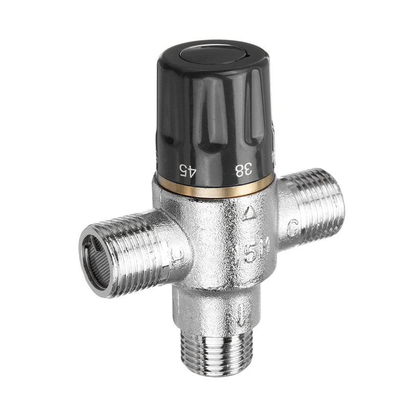 Full Copper Temperature Mixing Valve Thermostatic Core Thermostatic Shower DN15 16m/h
