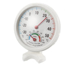 -35-55 Degree Mini Indoor Analog Temperature Humidity Meter Thermometer Hygrometer