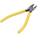 6" Yellow Plastic Coated Grip Diagonal Pliers Wire Side Cutter D2Q4