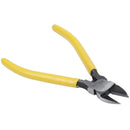 6" Yellow Plastic Coated Grip Diagonal Pliers Wire Side Cutter D2Q4
