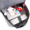 Flamehouse 17 inch Laptop Bag with USB Charging Waterproof School Backpack Unisex