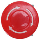 AC 600V 10A Red Mushroom Emergency Stop Push Button Switch 22mm NO NC N5C8
