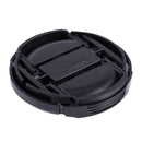 Univeral 49mm Center Pinch Front Lens Cap for DSLR Camera