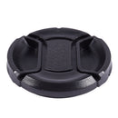 Univeral 49mm Center Pinch Front Lens Cap for DSLR Camera