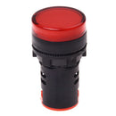 AC 220V Red LED Power Indicator Pilot Single Light Lamp 22mm W9L1