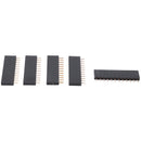 10pcs 2.54mm Single Row Female Pitch Header Socket Connector PCB 12 Pin Str V7D2