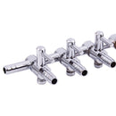 5-Way Outlet Metal Aquarium Air Valve Distributor Splitter with 5mm Tube DiaZ3L7