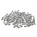 100 Pcs 5mm x 20mm Fast Blow Type Glass Tube Fuses 2A 250V Replacement