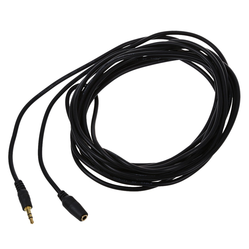 5 Meters 3.5mm Plug Male to Female Audio Extended Cable V9X9