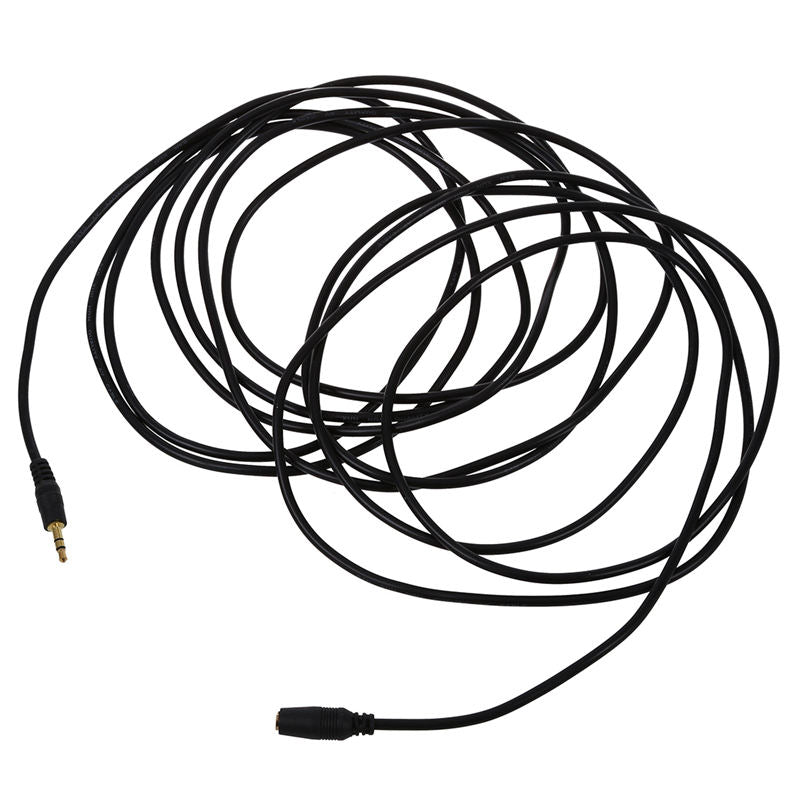 5 Meters 3.5mm Plug Male to Female Audio Extended Cable V9X9