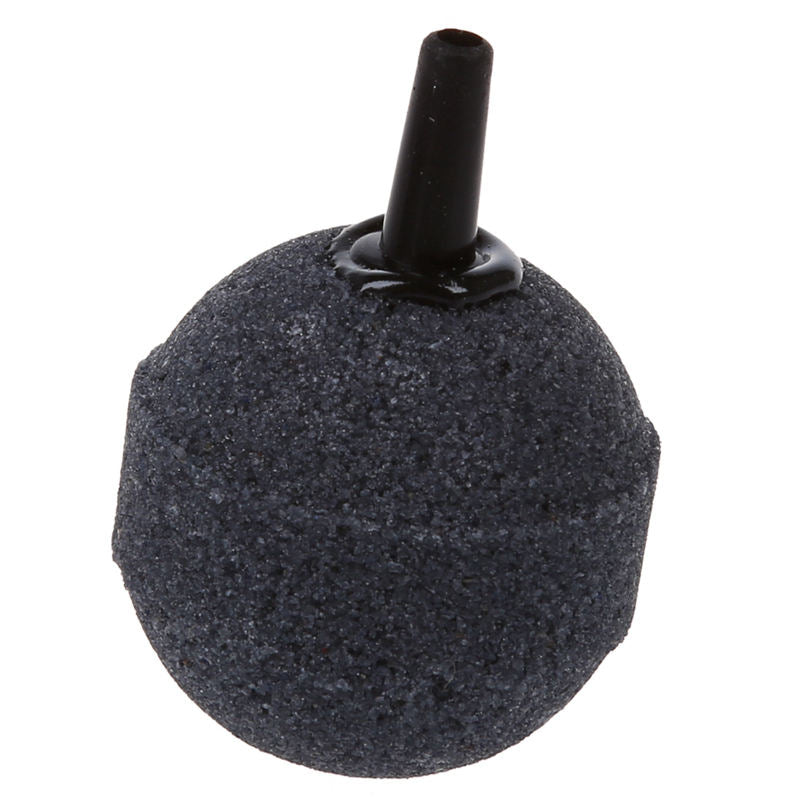 Ball Shaped Bubble Release 5-Piece Aquarium Air Stones, 30mm Diameter, Gray R7B8