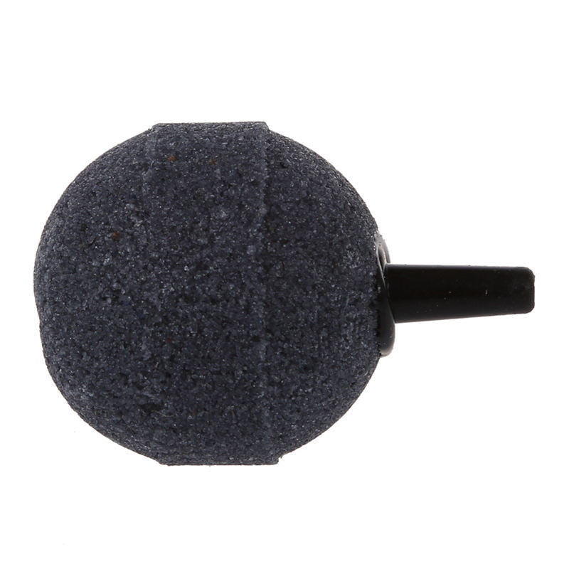 Ball Shaped Bubble Release 5-Piece Aquarium Air Stones, 30mm Diameter, Gray R7B8
