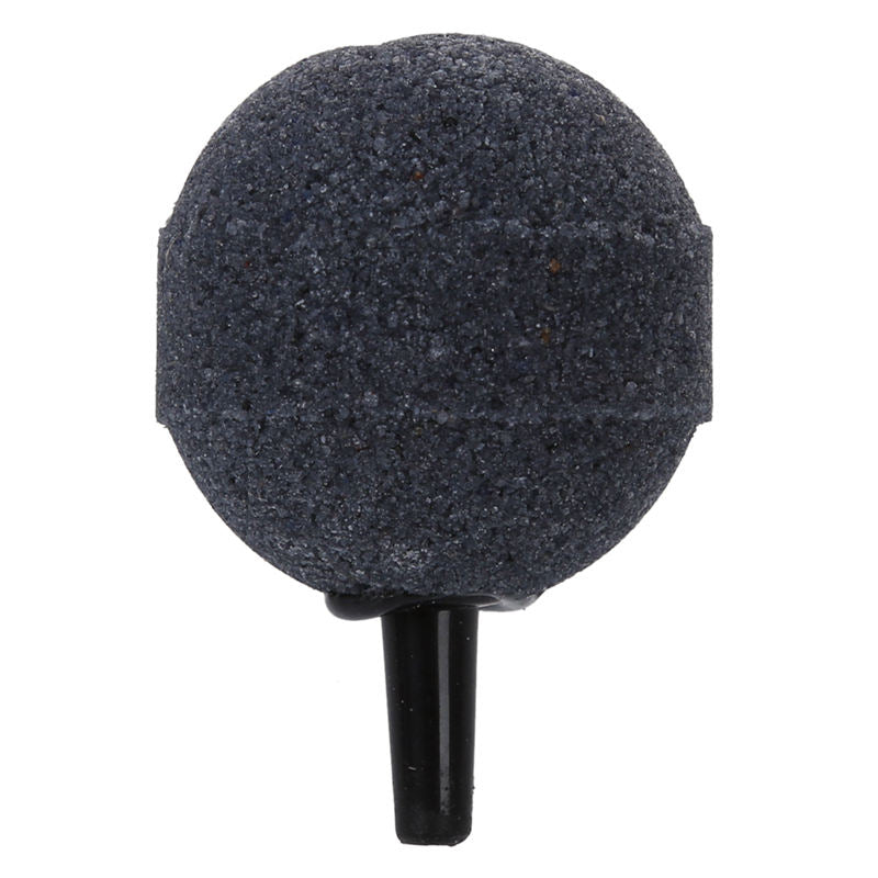 Ball Shaped Bubble Release 5-Piece Aquarium Air Stones, 30mm Diameter, Gray R7B8